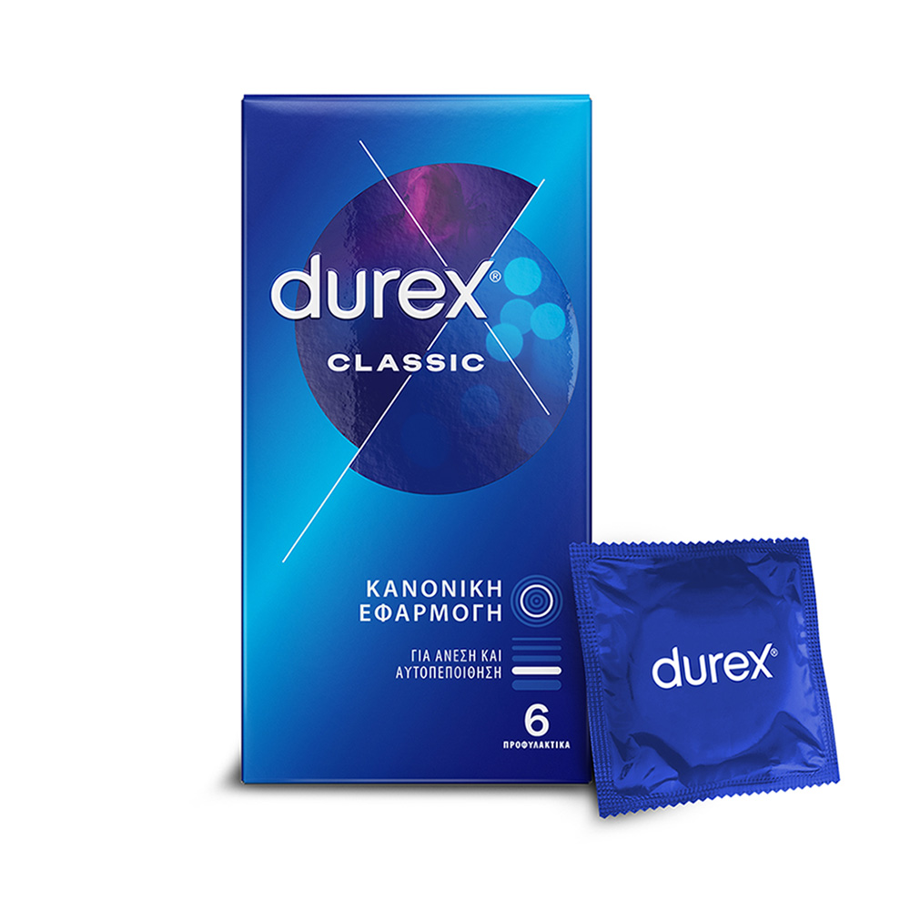 DUREX - Προφυλακτικά Classic - 6pcs